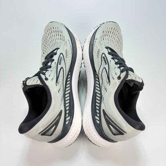 Brooks Glycerin GTS 19 Grey White Running Shoes 1203441D085 Women's Size 7.5 - Picture 7 of 10